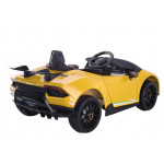 Elektrické autíčko - Lamborghini Huracan - nelakované - žlté